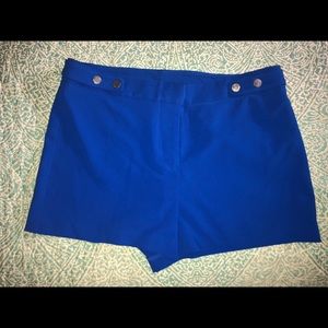 Cobalt blue shorts